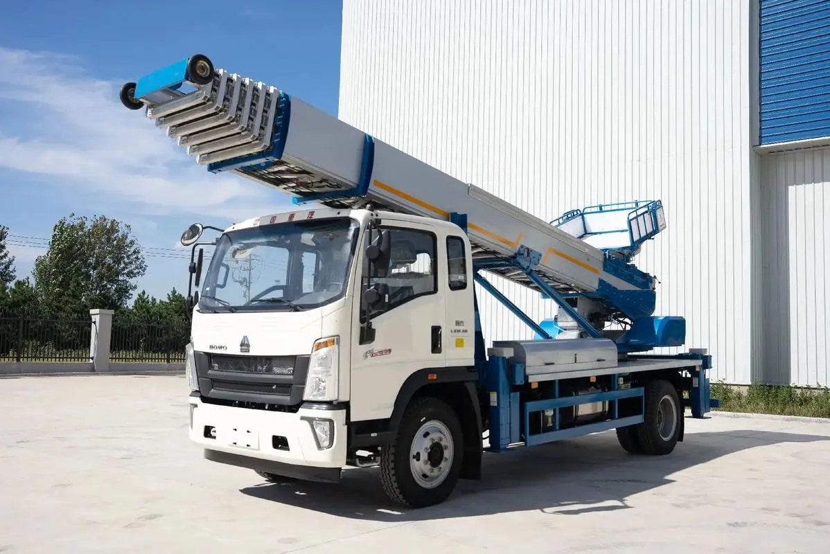 曲阳县专业的云梯车出租